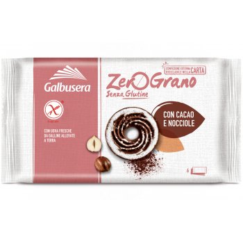 Galbusera zero grano cacao e nocciole