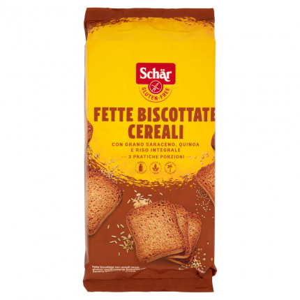 Fette biscottate integrali Schar