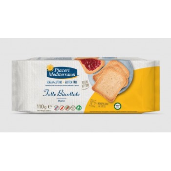 Piaceri Mediterranei fette biscottate senza glutine