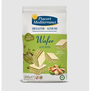 Piaceri Mediterranei wafer al pistacchio quadrati